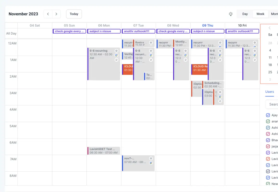 Flow Calendar