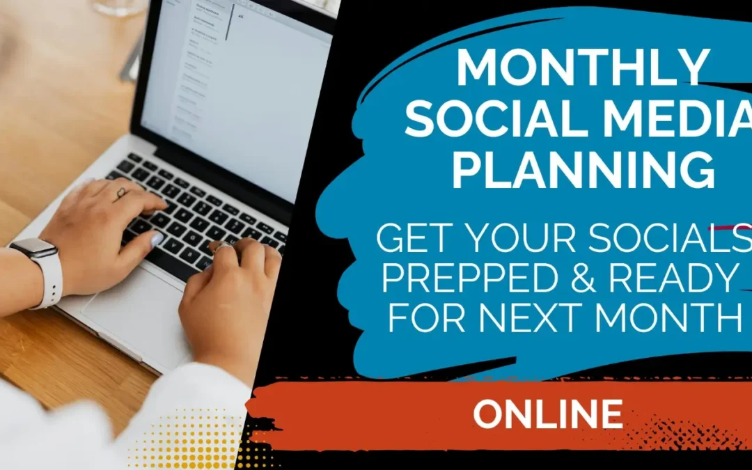Monthly Social Media Planning Call